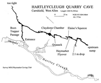 MSG J12 Hartleycleugh Quarry Cave